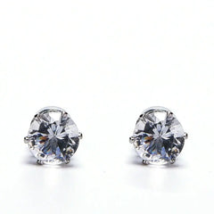 Unisex Crystal Stone Stud Earrings