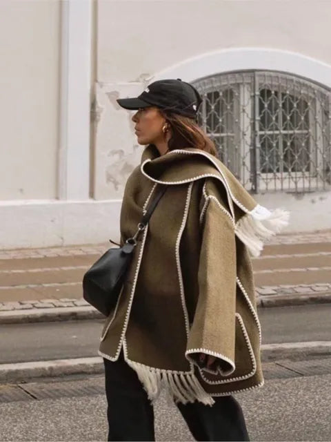 معاطف نسائية سميكة من القطيفة