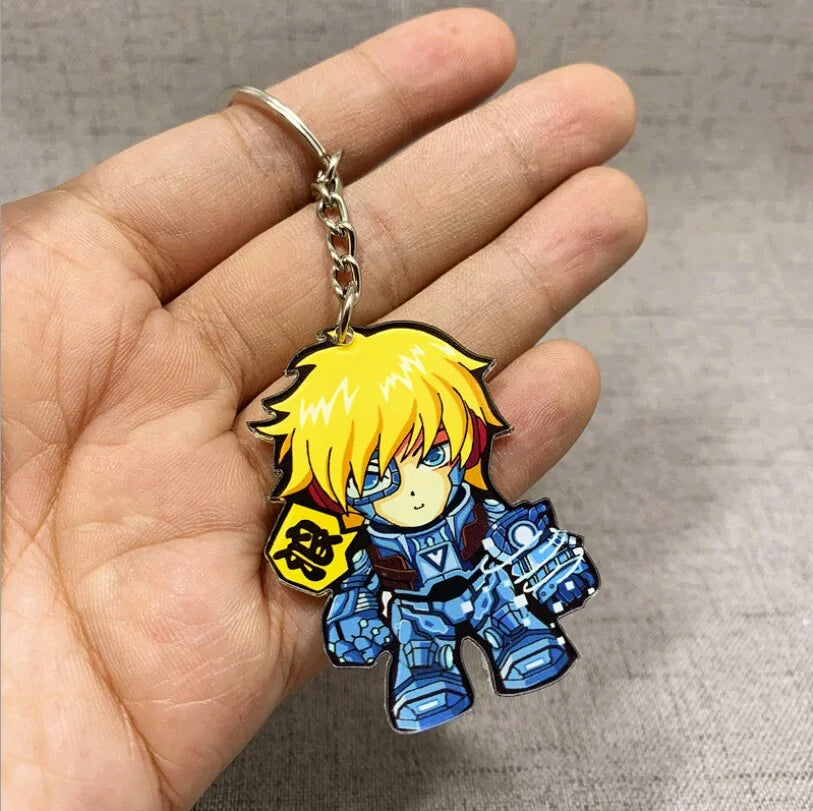 Cute Cartoon LOL Keychain