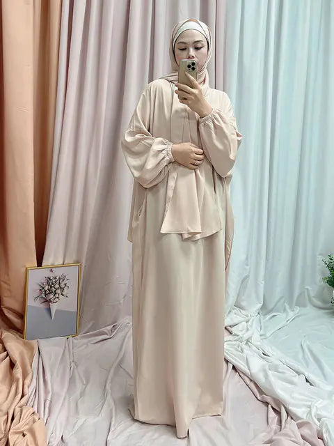 عباية مقنعين فساتين طويلة للنساء