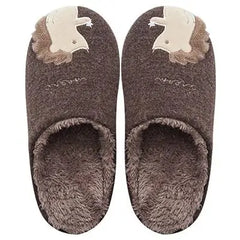 Cute Hedgehog Plush Home Slippers