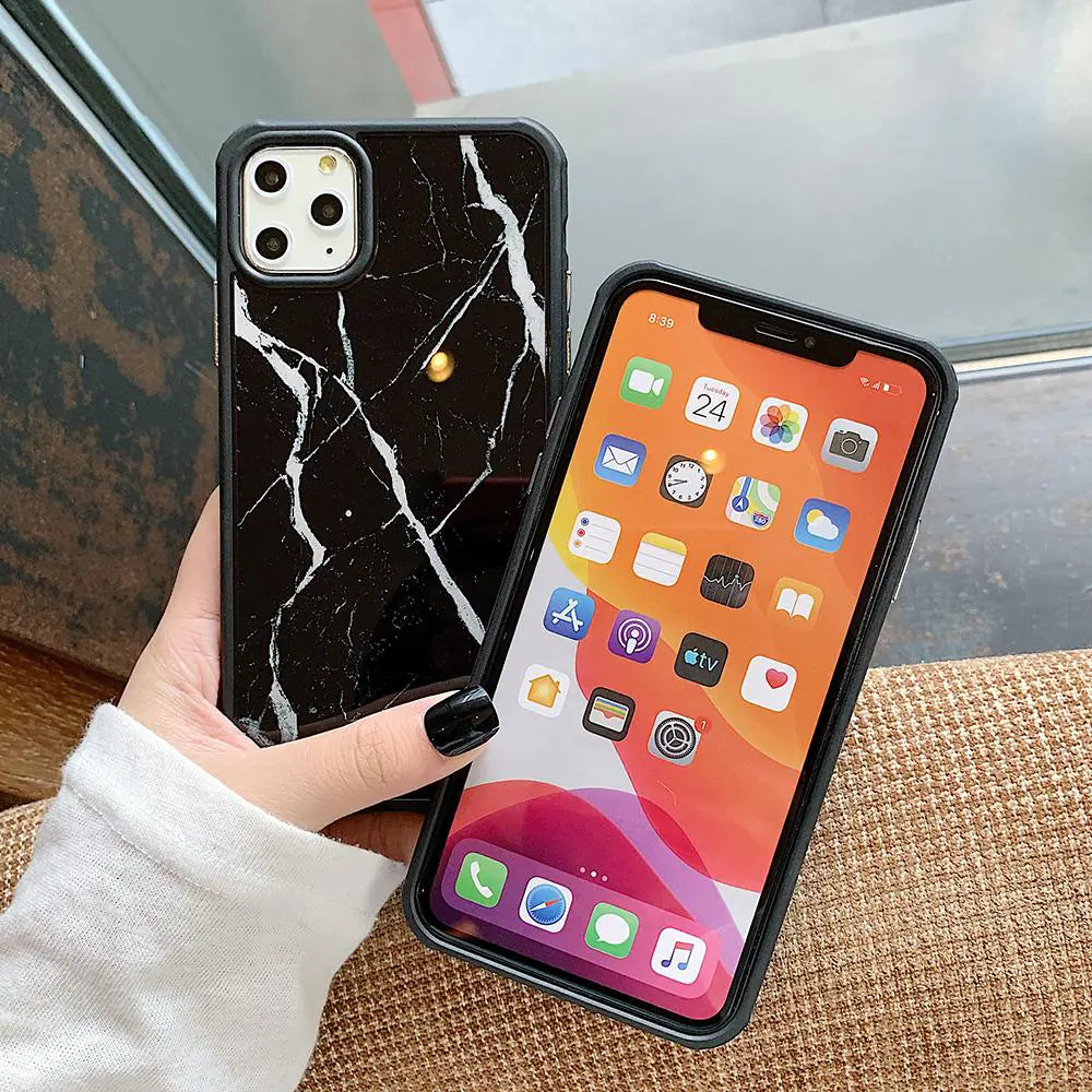 Shockproof Marble Phone Case