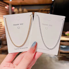 الترقوة التيتانيوم الصلب قلادة المختنق