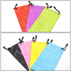 حقيبة نظارات من الألياف الدقيقة