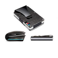 Aluminum alloy carbon fiber credit card box