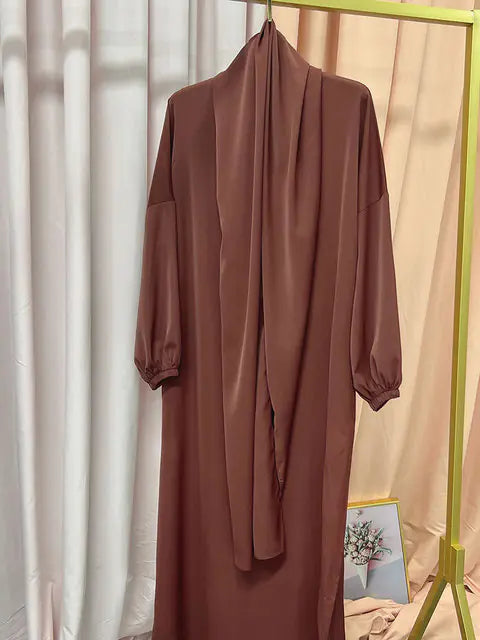 عباية مقنعين فساتين طويلة للنساء