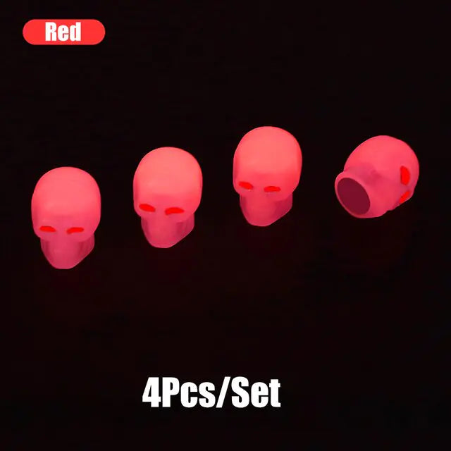 Glow in The Dark Tire Valve Caps