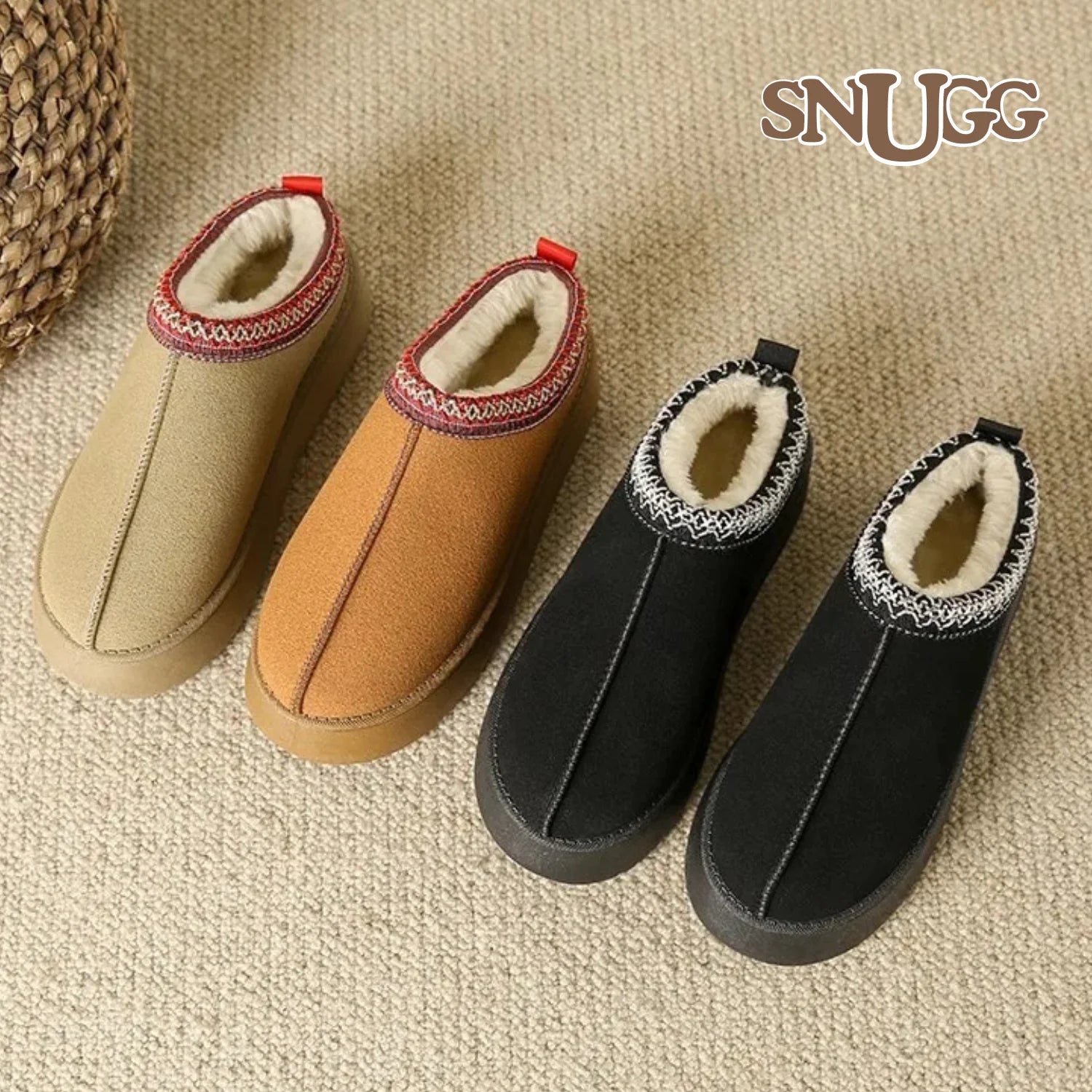 Snugg Tas Fur Lined Shoes