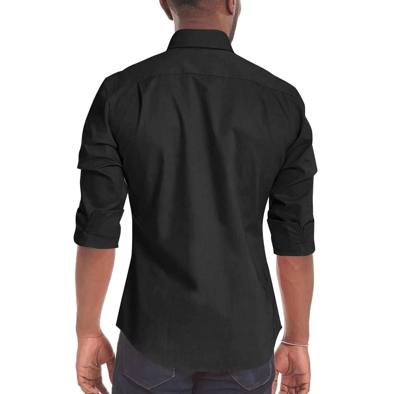 No-Iron Wrinkle-Free Oxford Stretch Zip Shirt