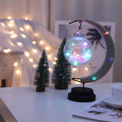 مصباح القمر ثلاثي الأبعاد LED