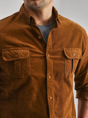 Button Up Corduroy Long Sleeve Shirt