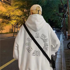 هودي مطرز بعلامة WOLF Tide التجارية