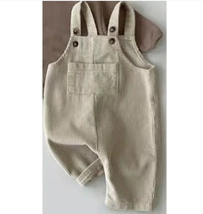 Kids' Colorful Corduroy Suspenders