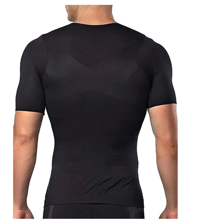 Compression Body Building Shirt Men