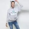 سويت شيرت نسائي ضيق كاجوال