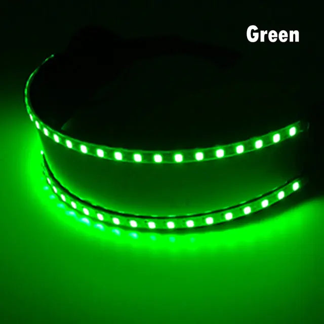 Colorful LED Luminous Glowing Neon Glasses