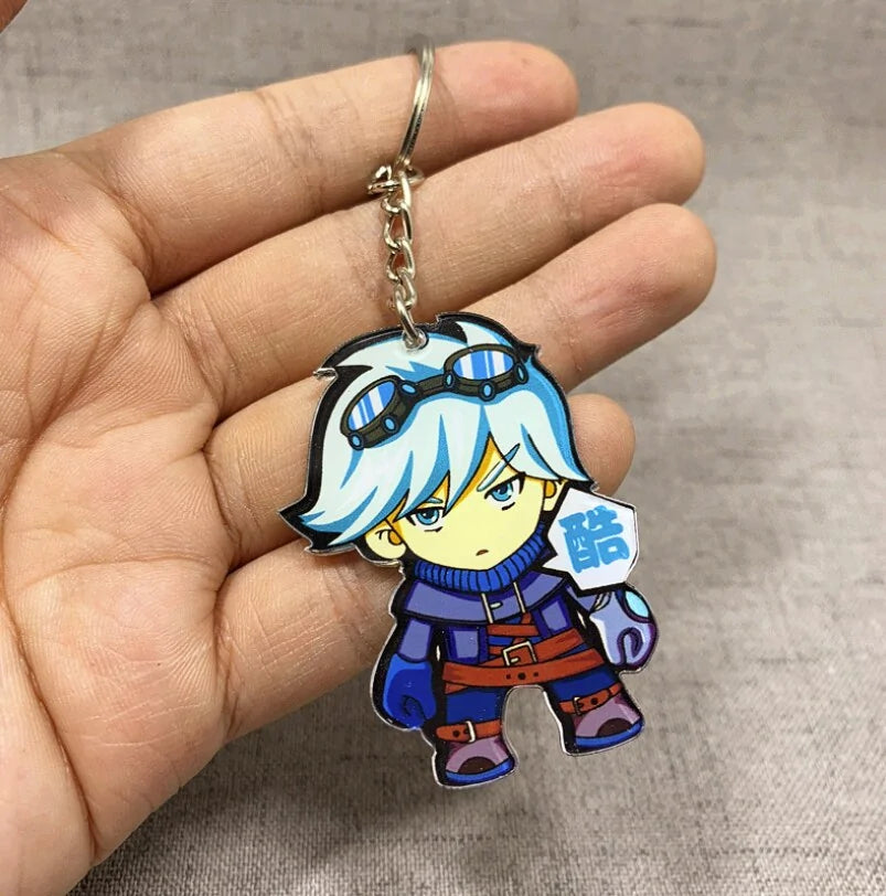 Cute Cartoon LOL Keychain