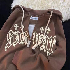 سويت شيرت كاجوال بغطاء رأس عصري