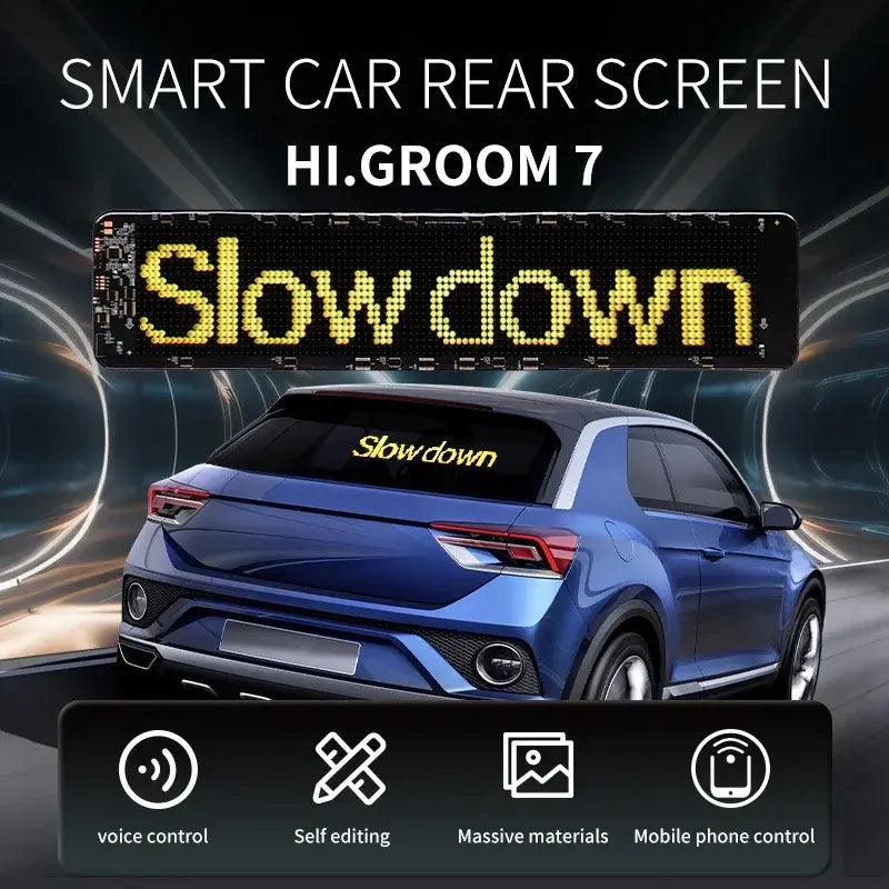 Intelligent Bluetooth Rear Car Screen