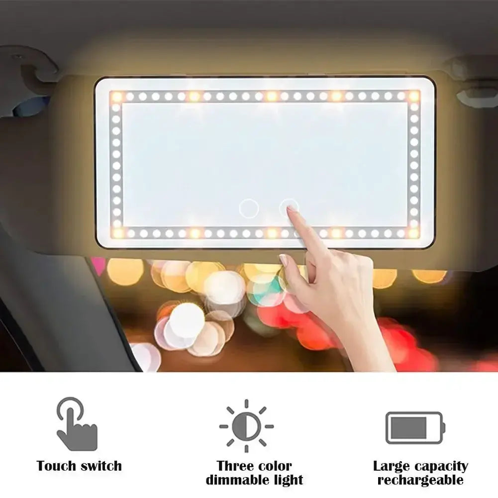 Car Sun Visor Makeup Mirror