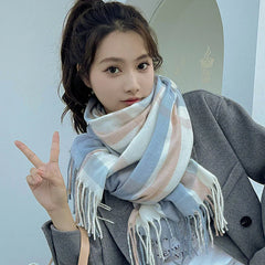 Cashmere Winter Warm Thickened Cute Fashion Scarf