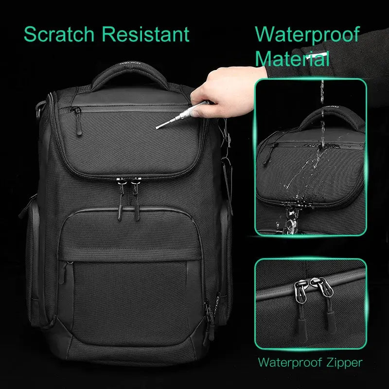 Multifunction Waterproof Laptop Backpack for Men