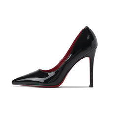 The cMore -  Red Bottom High Heel Pumps for Women