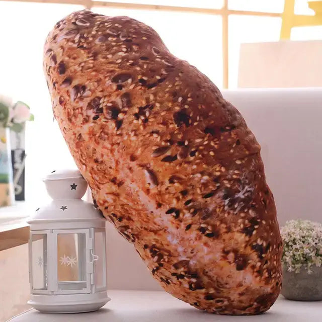 وسادة محشوة على شكل خبز