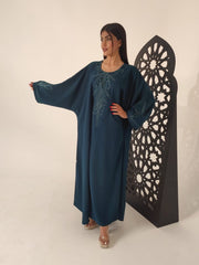 جلابية بشغل شك مع شيلة