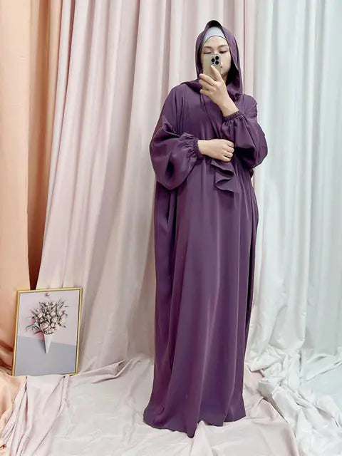 عباية مقنعين فساتين طويلة للنساء