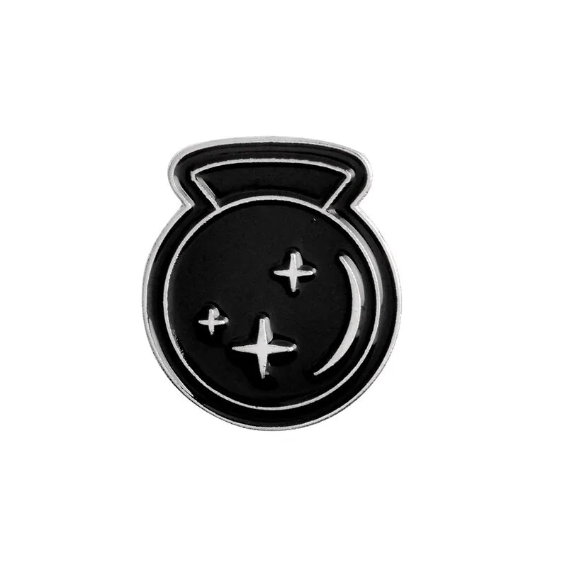 Black Moon Pins Badges