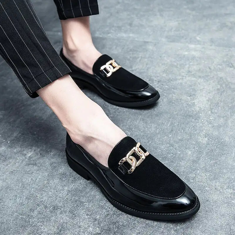 The Roveleto - Italian Fashion style Leather Loafers For Men