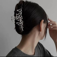 Metal Hollow Hair Clip