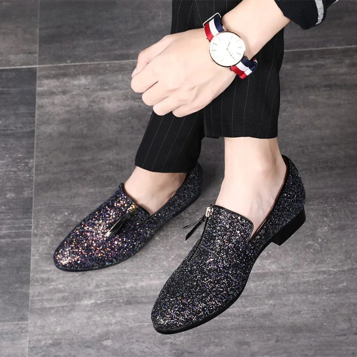 Glitter Coiffeur Loafers