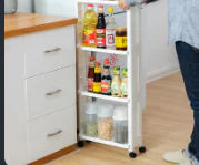 Mobile Creative Kitchen Shelf