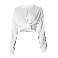 بلوزة So Hollywood بطبعة جرافيكية وأكمام طويلة