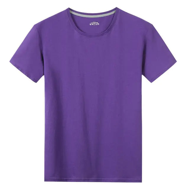 Plain Colored Short Sleeve Tees