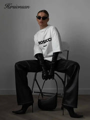 Letter Graphic Printed T Shirt