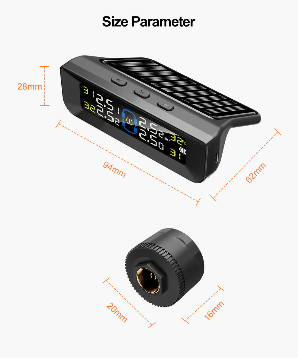 TPMS with External Sensors