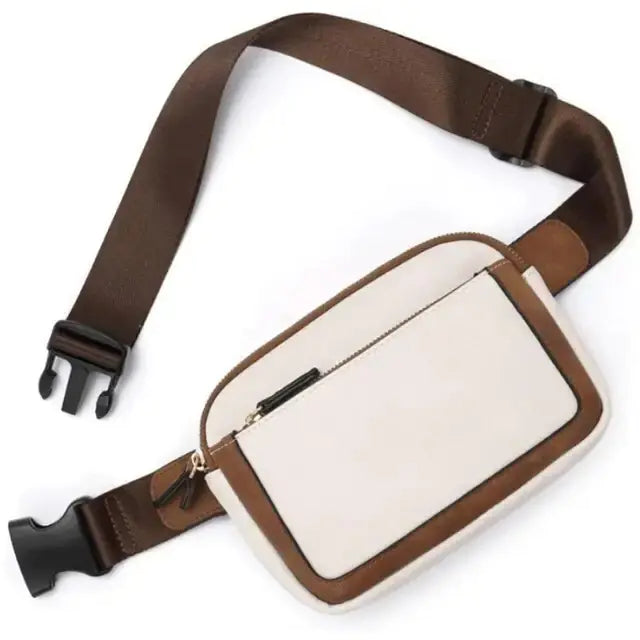 High Capacity Zipper Closure Messenger Bag