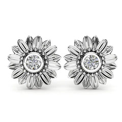 Sunflower Stud Earrings