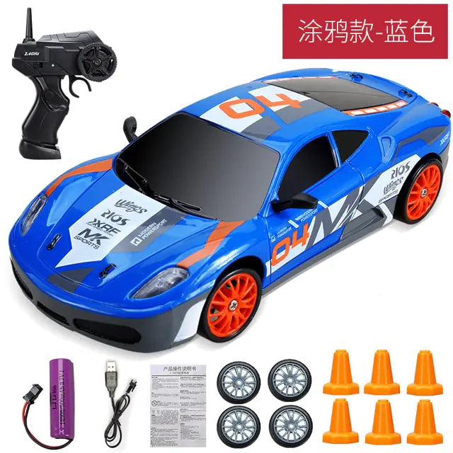 1/24 Four-Wheel Drive Drift Car