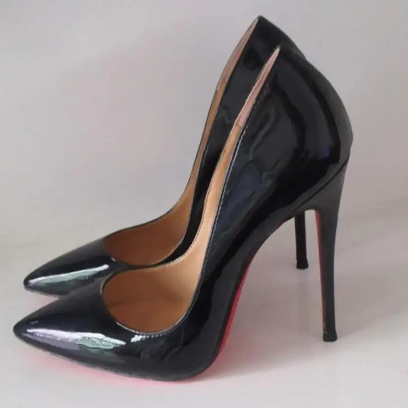 The cMore -  Red Bottom High Heel Pumps for Women