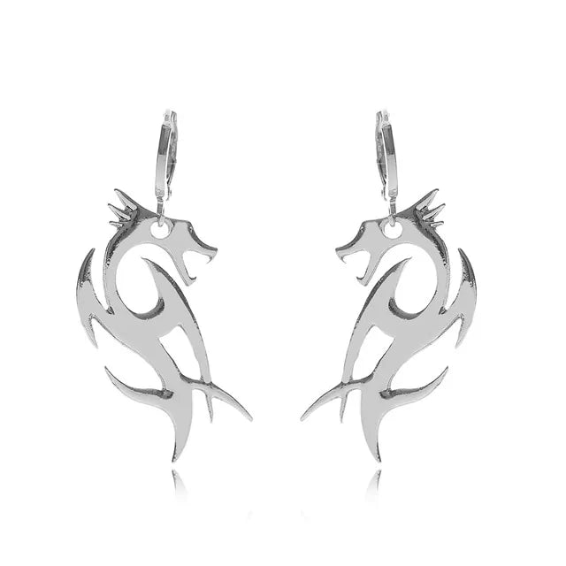 Dragon Long Earrings for Women