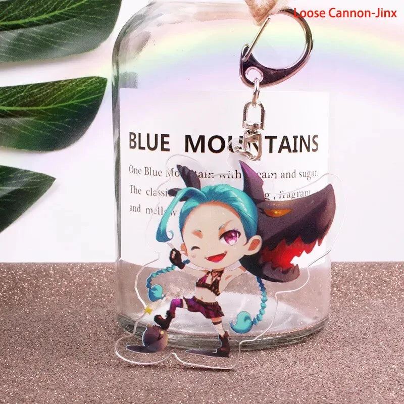 Cute Cartoon LOL Keychain