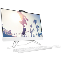 HP AIO 27-CB1126nh Intel® Core™ Ci5-1235U 16 جيجابايت 512 جيجابايت SSD 27 بوصة FHD غير لمس WIN 11 PRO أبيض، ضمان لمدة عام في الشرق الأوسط