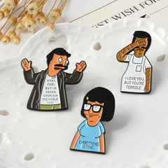 Complaining Bob's Burgers Pins