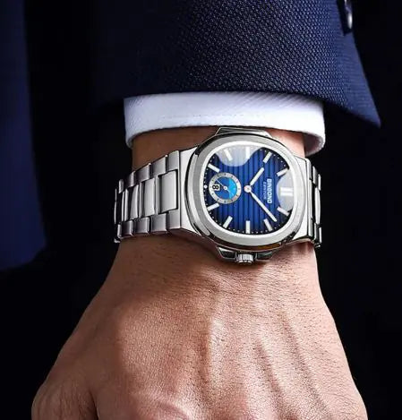 Retro Steel Belt Quartz Watch