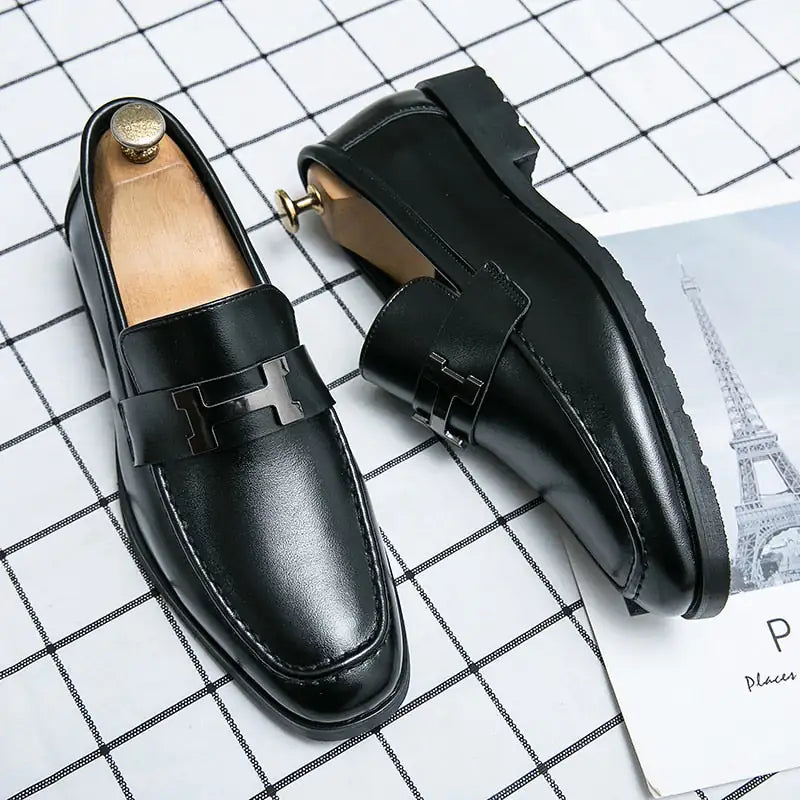 The Roveleto - Italian Fashion style Leather Loafers For Men