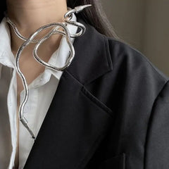 قلادة ثعبان متعددة الاستخدامات على شكل هيب هوب بانك